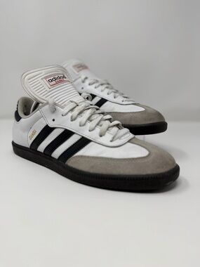 Adidas Samba Classic OGBlack with Gray Suede Accents Mens 9